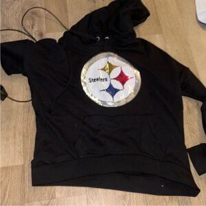 Pink pittsburgh Steelers sweatshirt